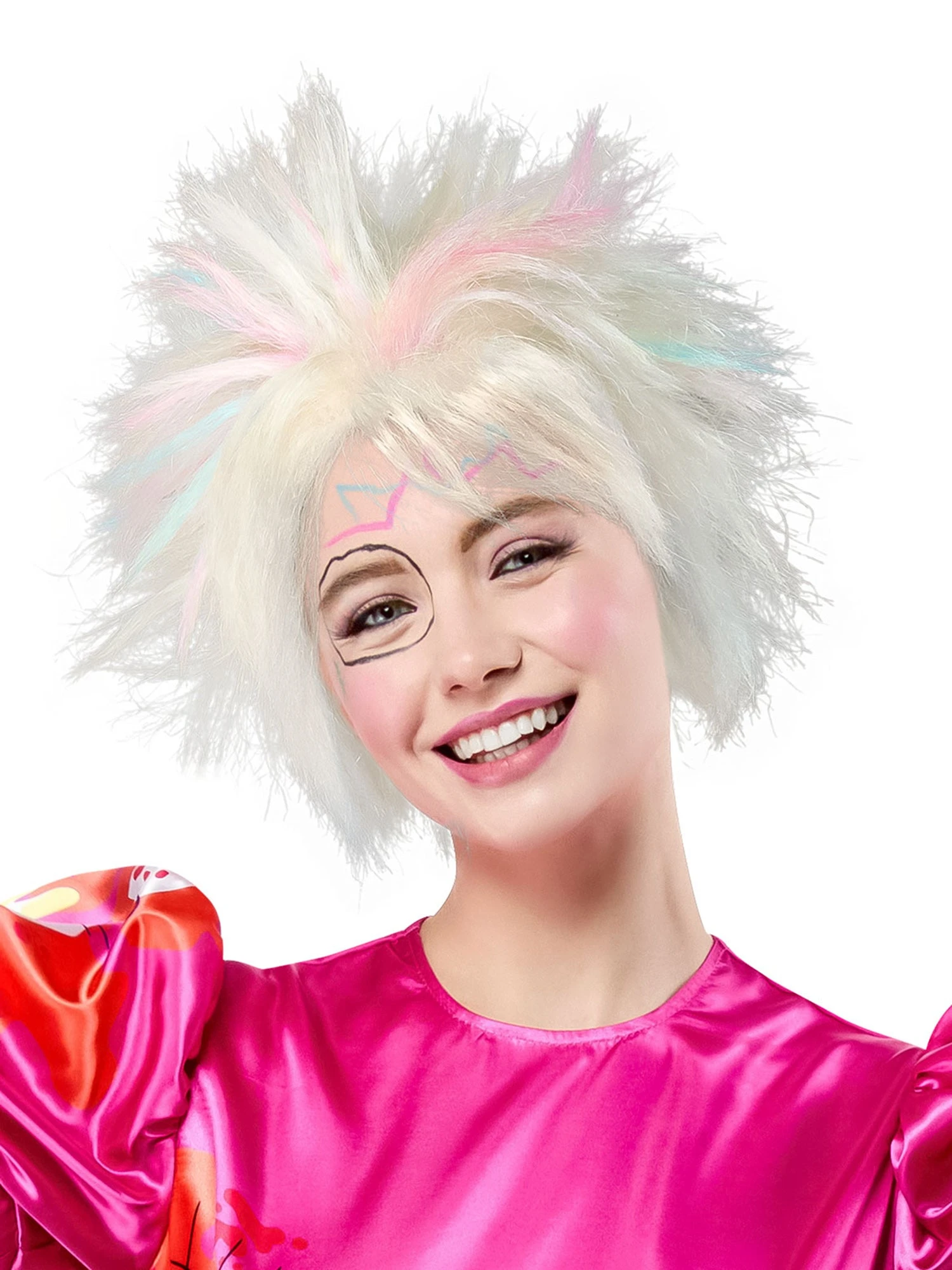 Women's Barbie Movie Weird Barbie Wig 1 Women's Barbie Movie Weird Barbie Wig