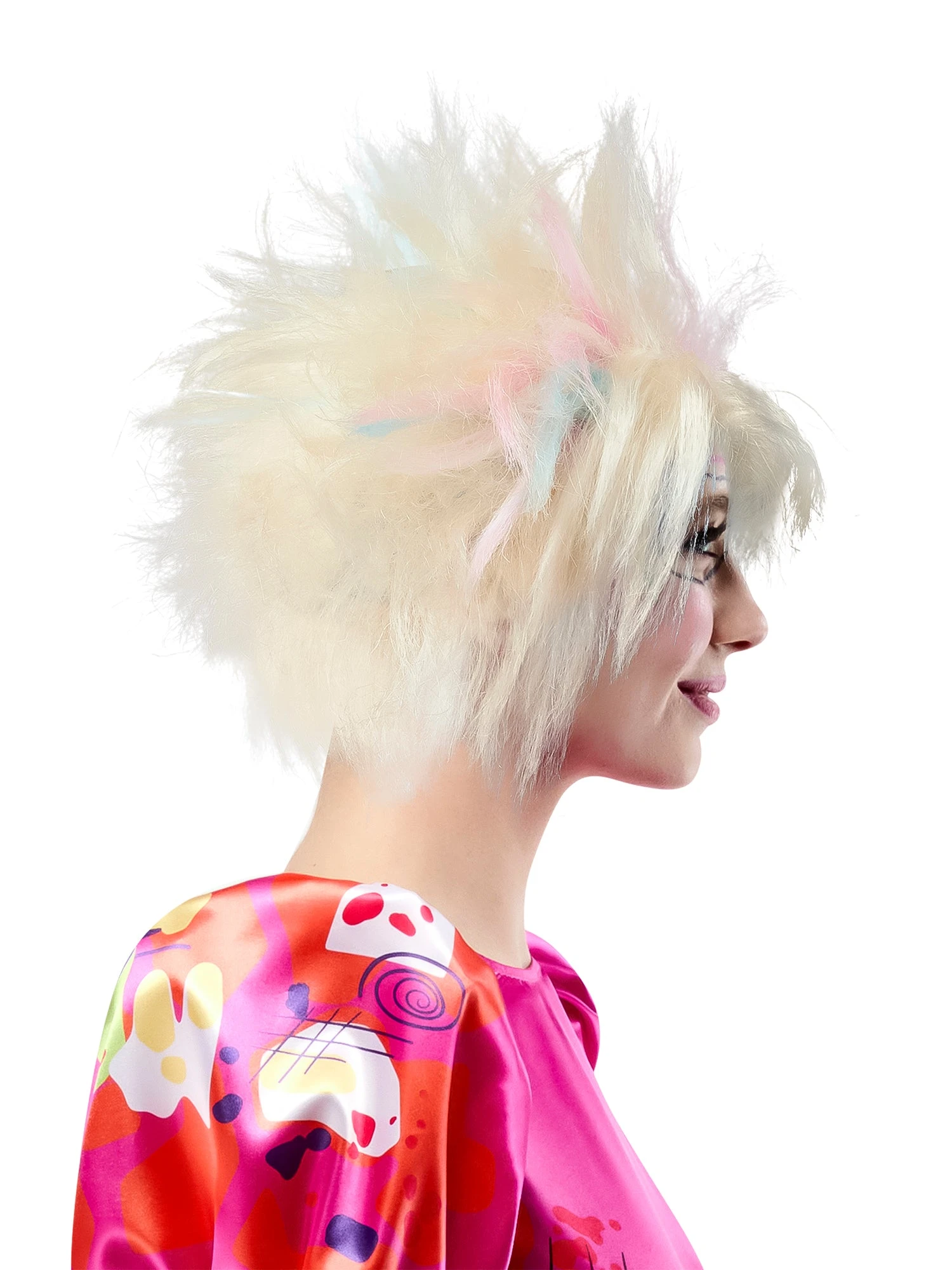 Women's Barbie Movie Weird Barbie Wig 2 Women's Barbie Movie Weird Barbie Wig - Image 2