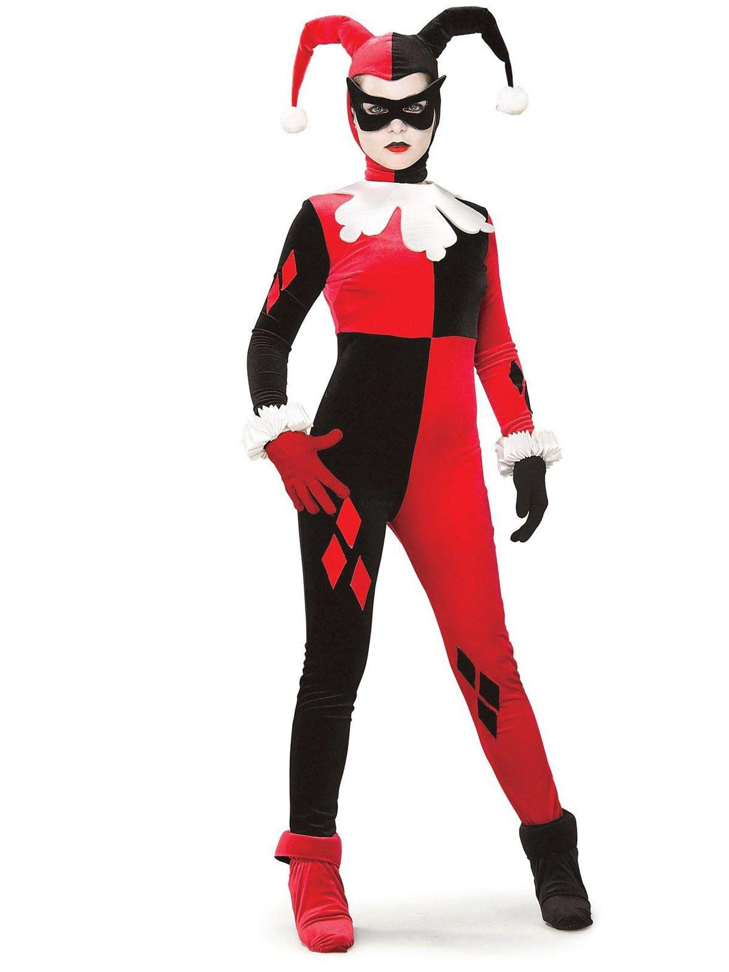 Gotham Girls DC Comics Harley Quinn Adult Costume 1 Gotham Girls DC Comics Harley Quinn Adult Costume