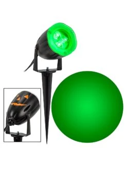 Green LED Spotlight Projection