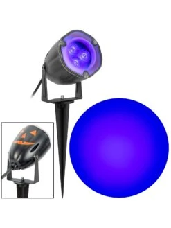 Blacklight LED Spotlight Projection