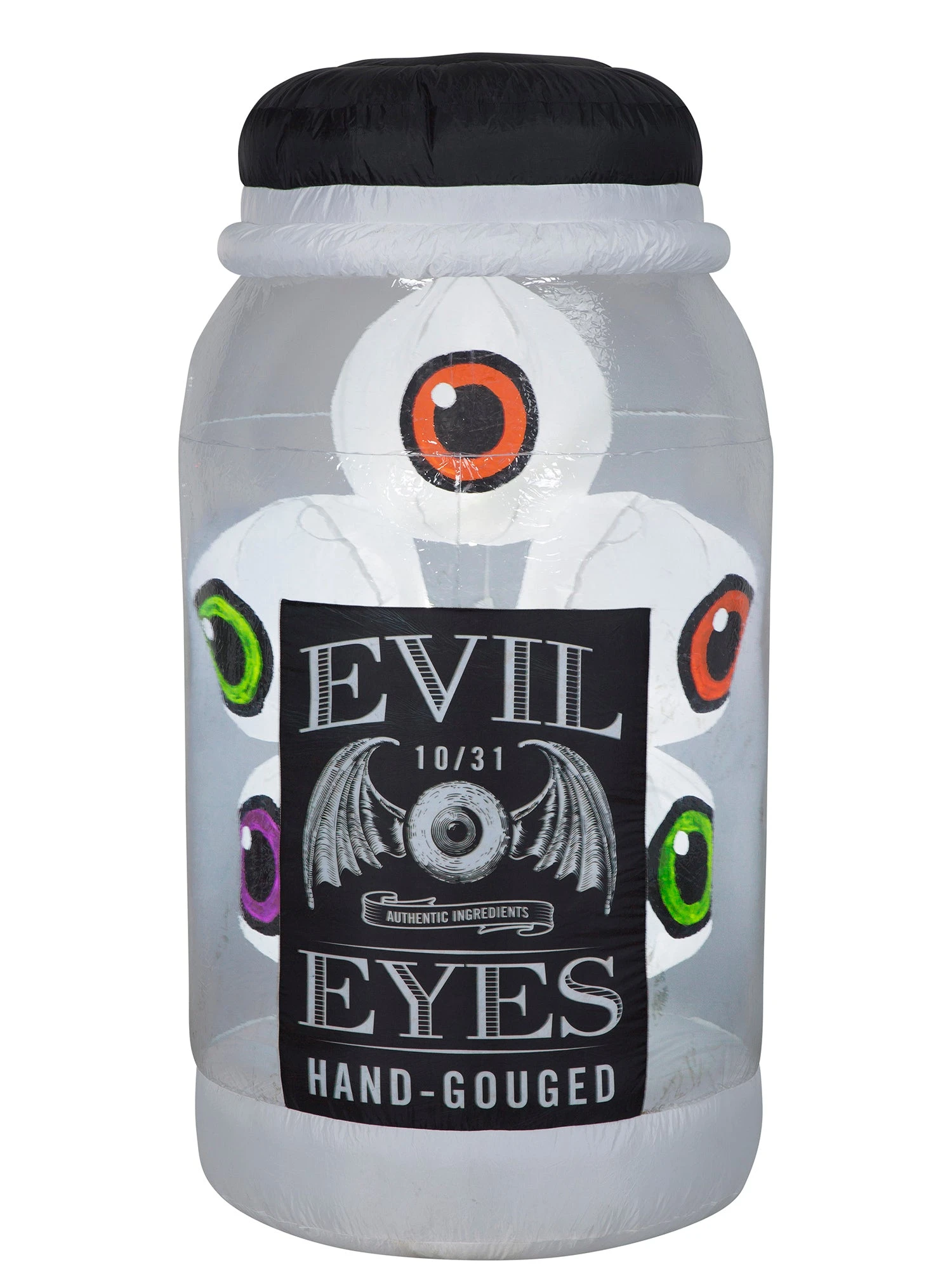 5.5 Foot Flashing Evil Eye Light Up Halloween Inflatable Lawn Decoration 1 5.5 Foot Flashing Evil Eye Light Up Halloween Inflatable Lawn Decoration