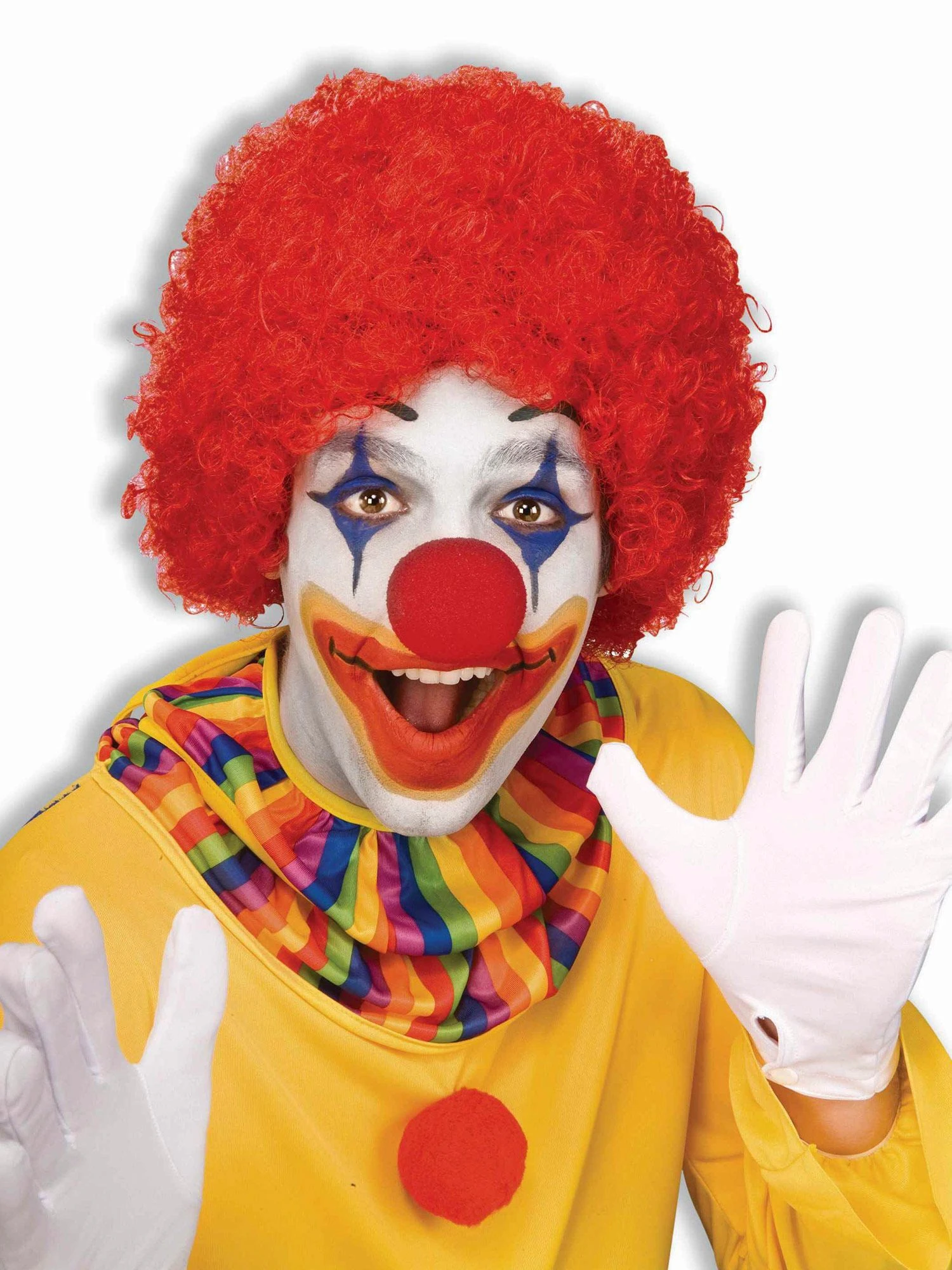 Adult Red Afro Wig 1 Adult Red Afro Wig