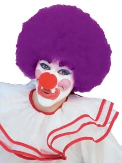 Adult Purple Afro Wig