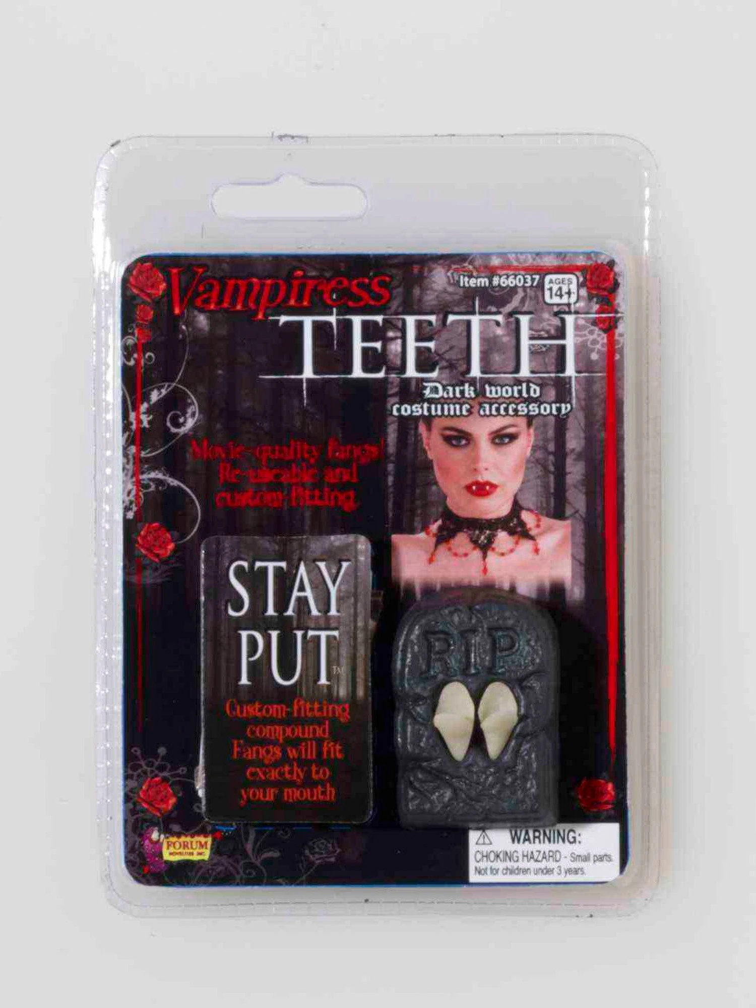Women's Stay Put Vampiress Fangs 1 Women's Stay Put Vampiress Fangs