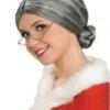 Women's Gray Old Lady Wig