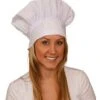 Adult White Chef Hat