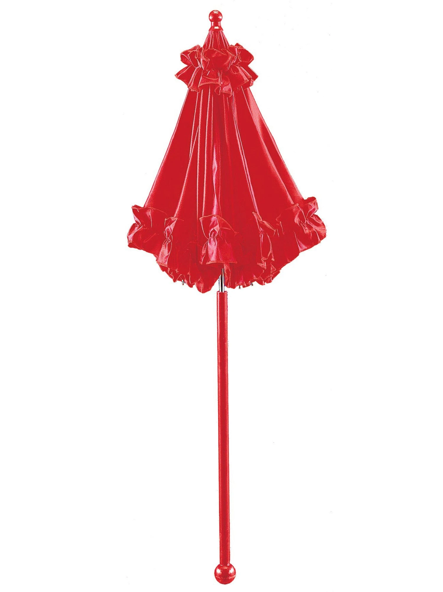 Adult Red Parasol Accessory 1 Adult Red Parasol Accessory