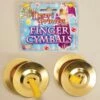 Adult Gold Dancer Finger Cymbals