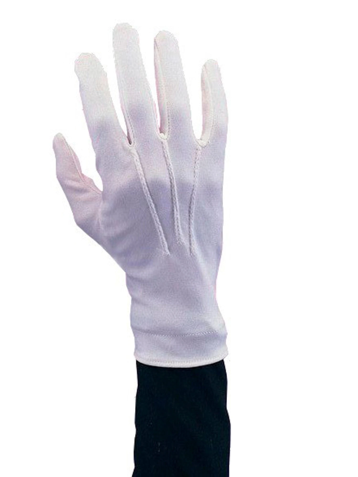 Stretch Nylon Adult Santa Gloves With Snap 1 Stretch Nylon Adult Santa Gloves With Snap