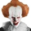 Men's It Pennywise Wig With Attached Headpiece- 2017 Movie