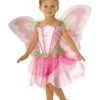 Girls' Pink Butterfly Fairy Costume