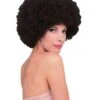 Brown Afro Wig Adult