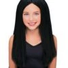 Girls' Black Witch Wig