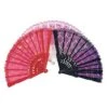 Women's Black Lace Collapsible Folding Fan