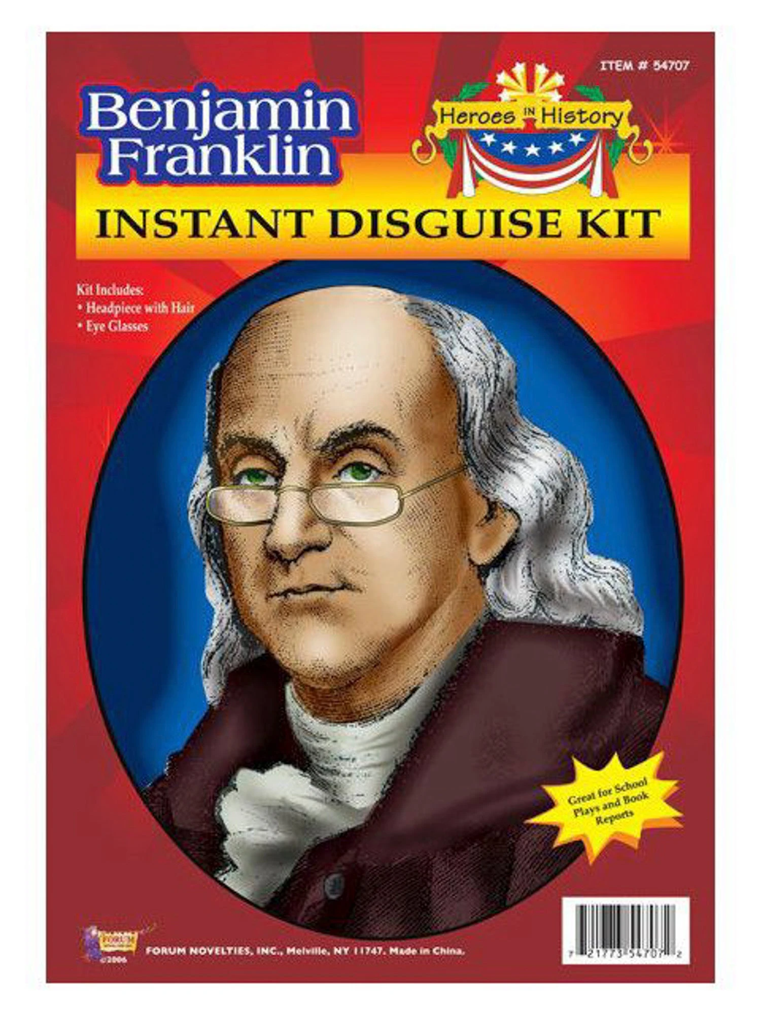 Heroes In History - Ben Franklin Accessory Kit 1 Heroes In History - Ben Franklin Accessory Kit