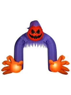 10 Foot Reaper Archway Kaleidoscope Projection Light Up Halloween Inflatable Lawn Decoration