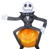 18-inch The Nightmare Before Christmas Jack On Pumpkin Plush Front Door Greeter