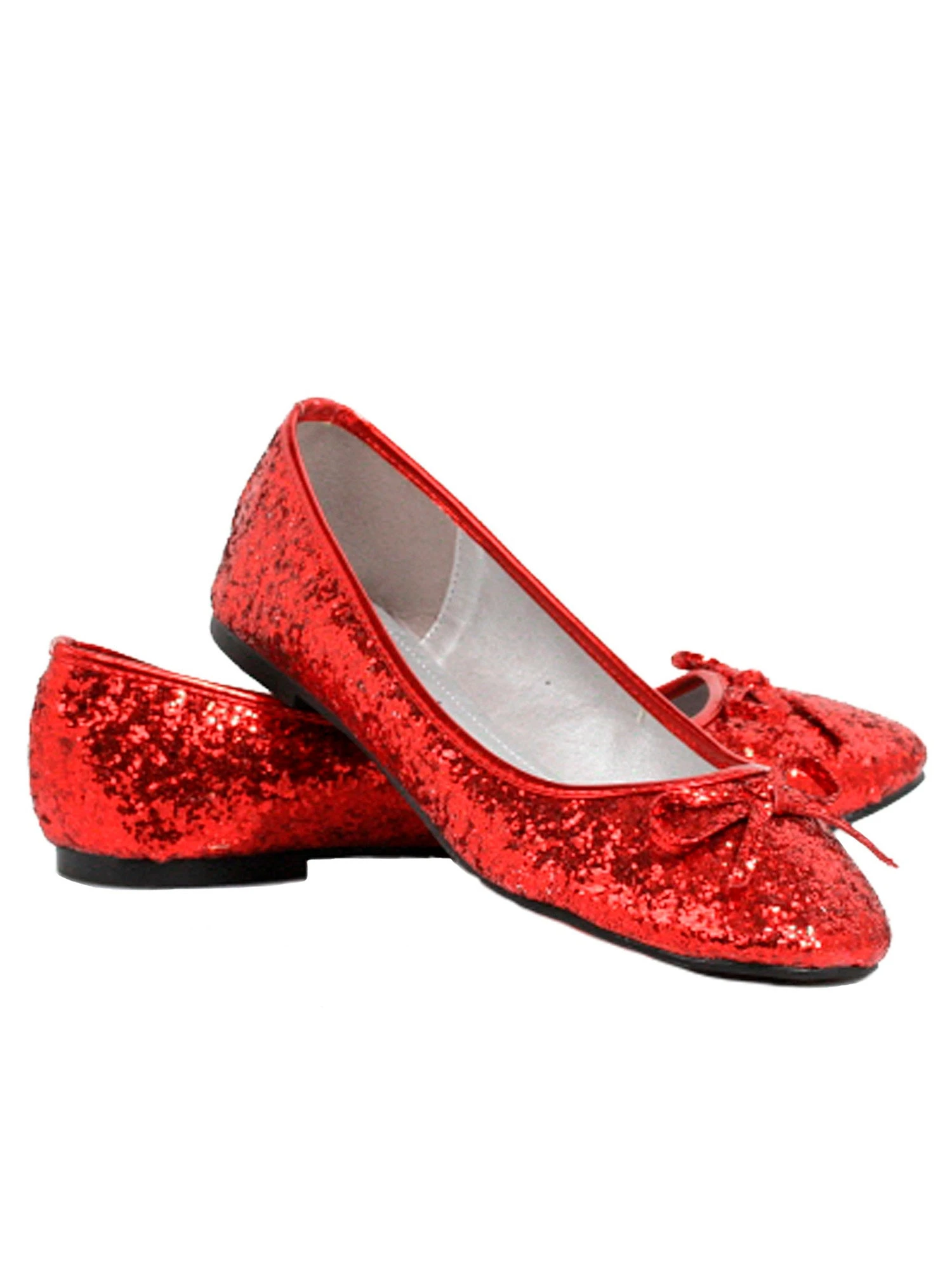 Red Glitter Star Flat Adult Shoes 1 Red Glitter Star Flat Adult Shoes