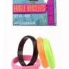Women's Black And Neon 1980's Bangle Bracelet Set