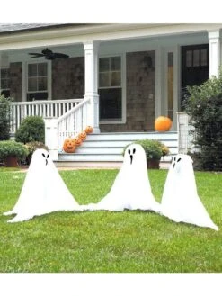 19-inch Ghostly Group Trio Lawn Decoration