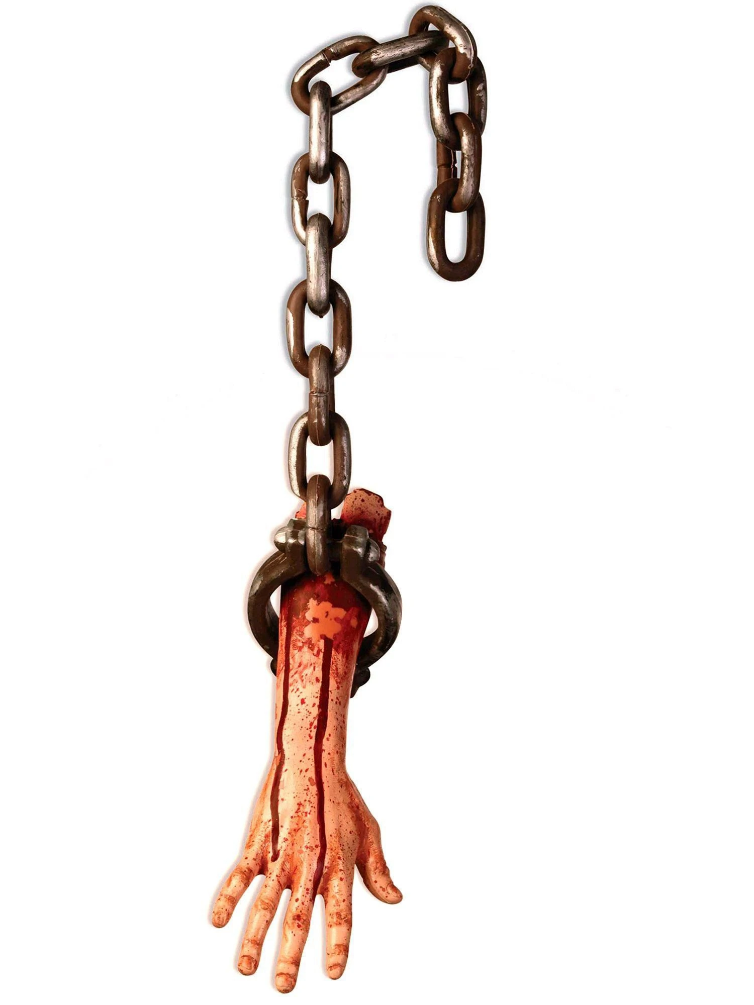 Hanging Chained Bloody Arm 1 Hanging Chained Bloody Arm