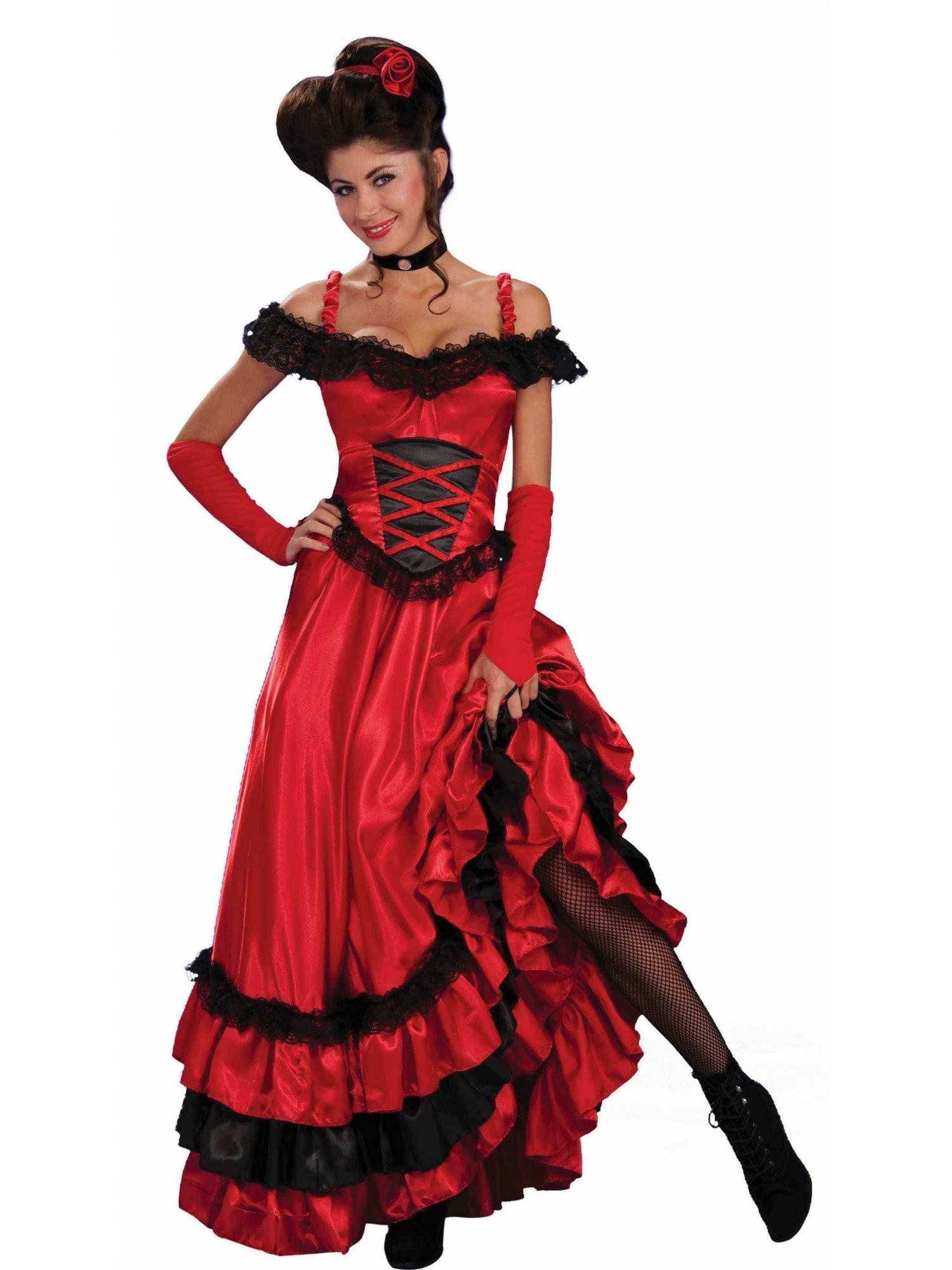Women's Old West Saloon Sweetie Costume 1 Women's Old West Saloon Sweetie Costume