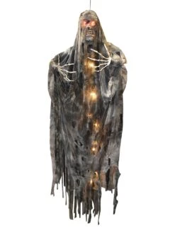 6 Foot Hanging Mummy Light Up Animated Decoration