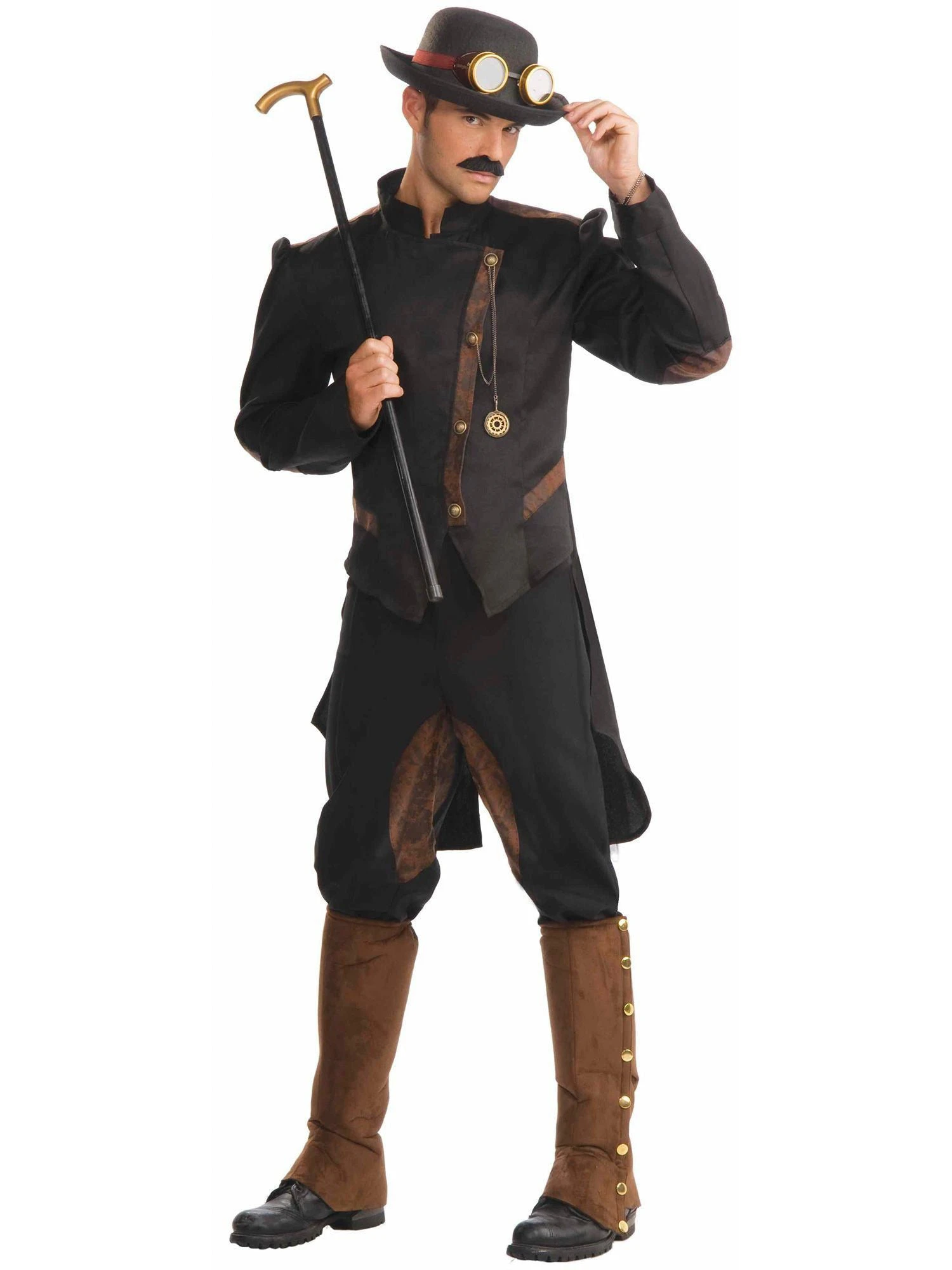 Mens Steampunk Gentleman Costume 1 Mens Steampunk Gentleman Costume