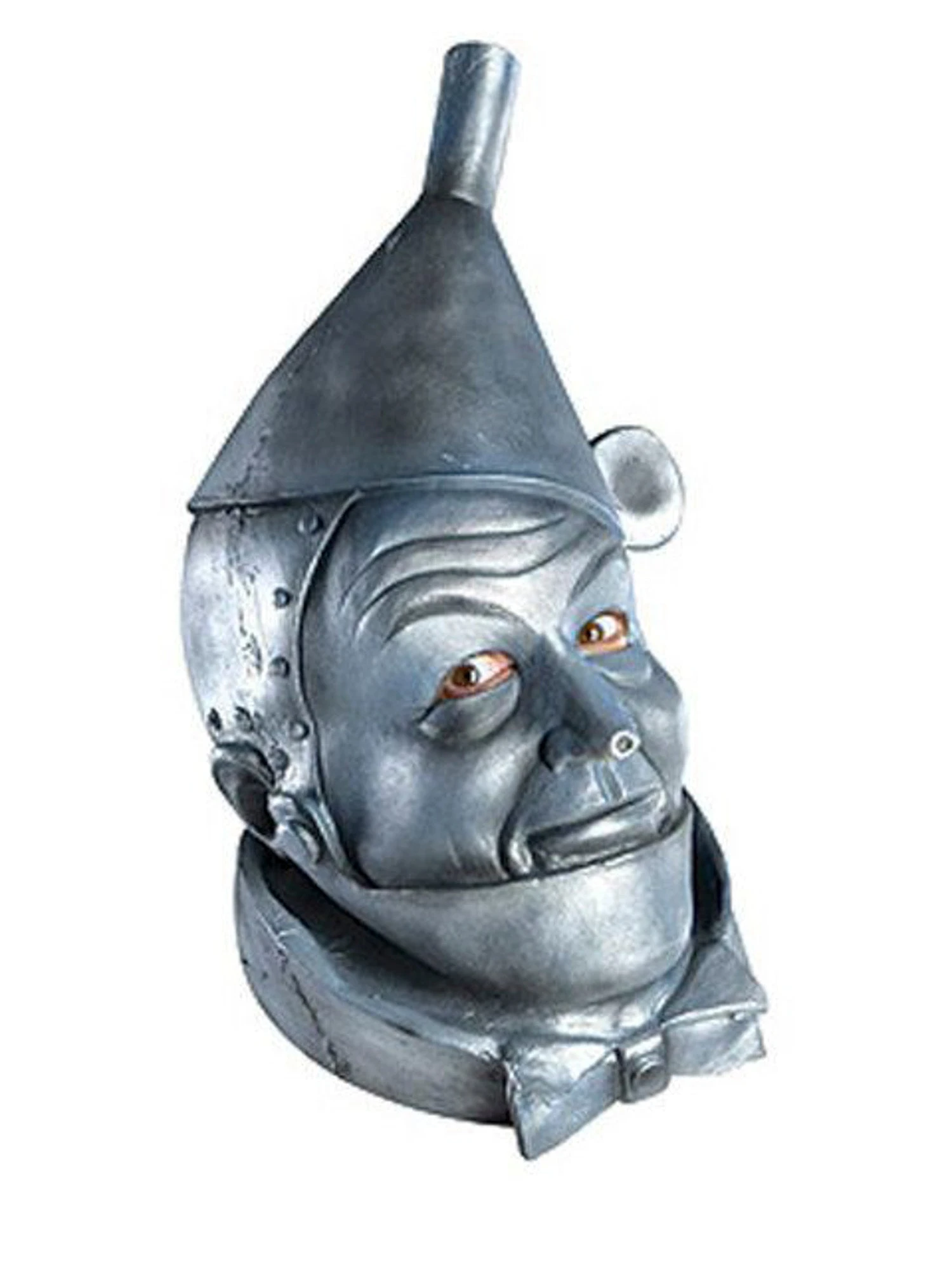 Adult Wizard Of Oz Tin Man Overhead Latex Mask 1 Adult Wizard Of Oz Tin Man Overhead Latex Mask