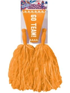 Girl's Orange Cheerleader Kit