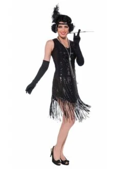 Womens Swinging In Sequins Costume