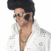 Men's Black Rock 'n' Roll Wig