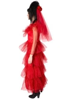 Women's Beetlejuice Lydia Deets Wedding Dress Costume -Costume Supercenter Store 701655 v2 4