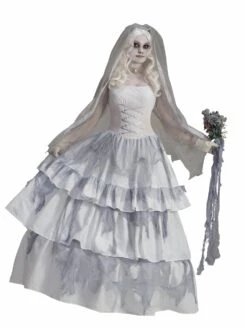 Womens Victorian Bride Costume Deluxe