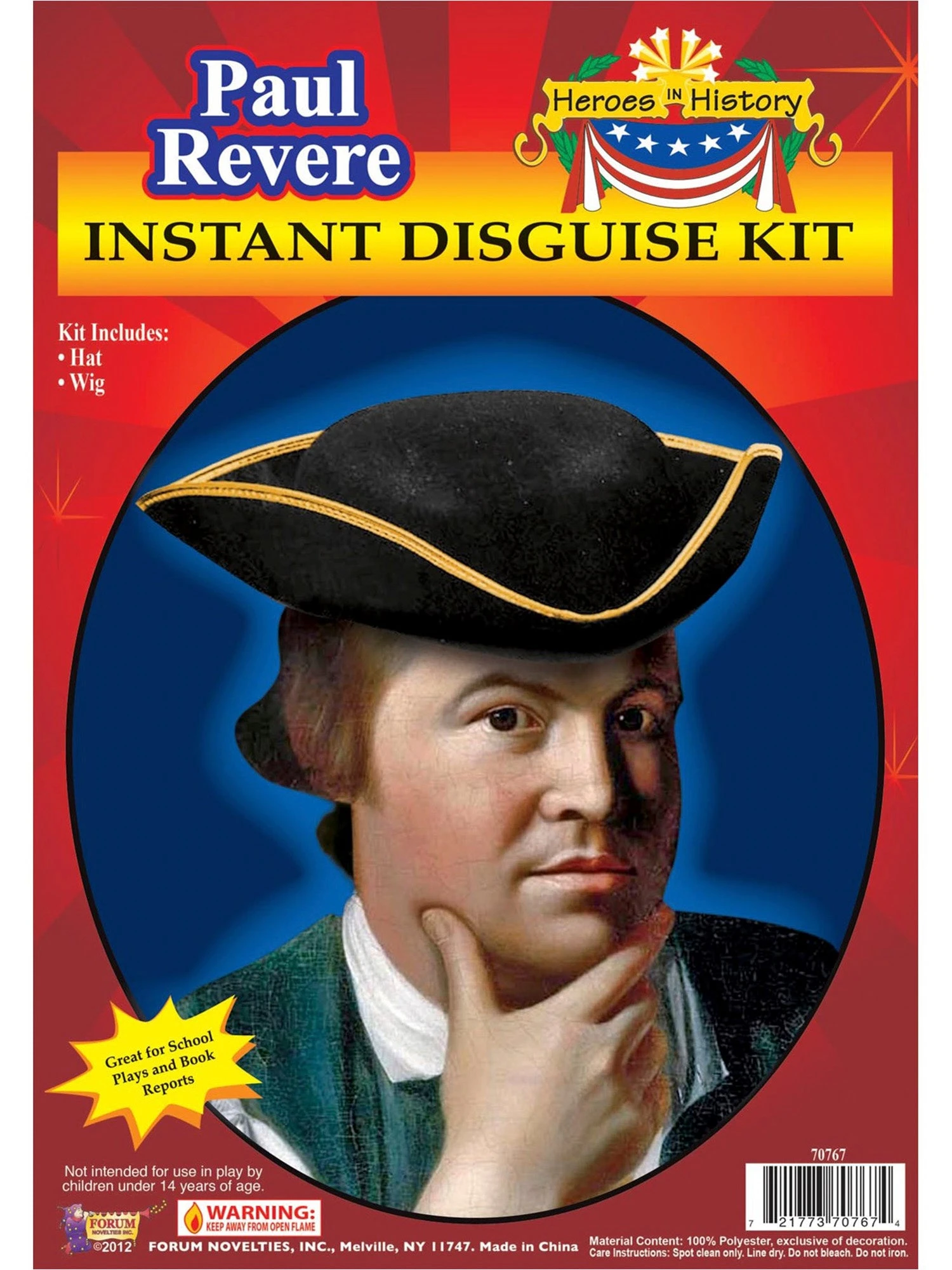 Adult Heroes In History-Paul Revere Accessory 1 Adult Heroes In History-Paul Revere Accessory
