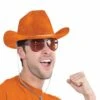 Deluxe Orange Cowboy Hat