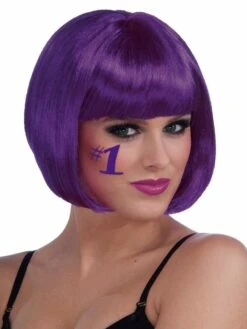 Women's Purple Bob Wig