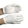 Adult White Cotton Clown Gloves