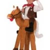 Kids' Brown Yee-Haw Ride In Horsey Costume