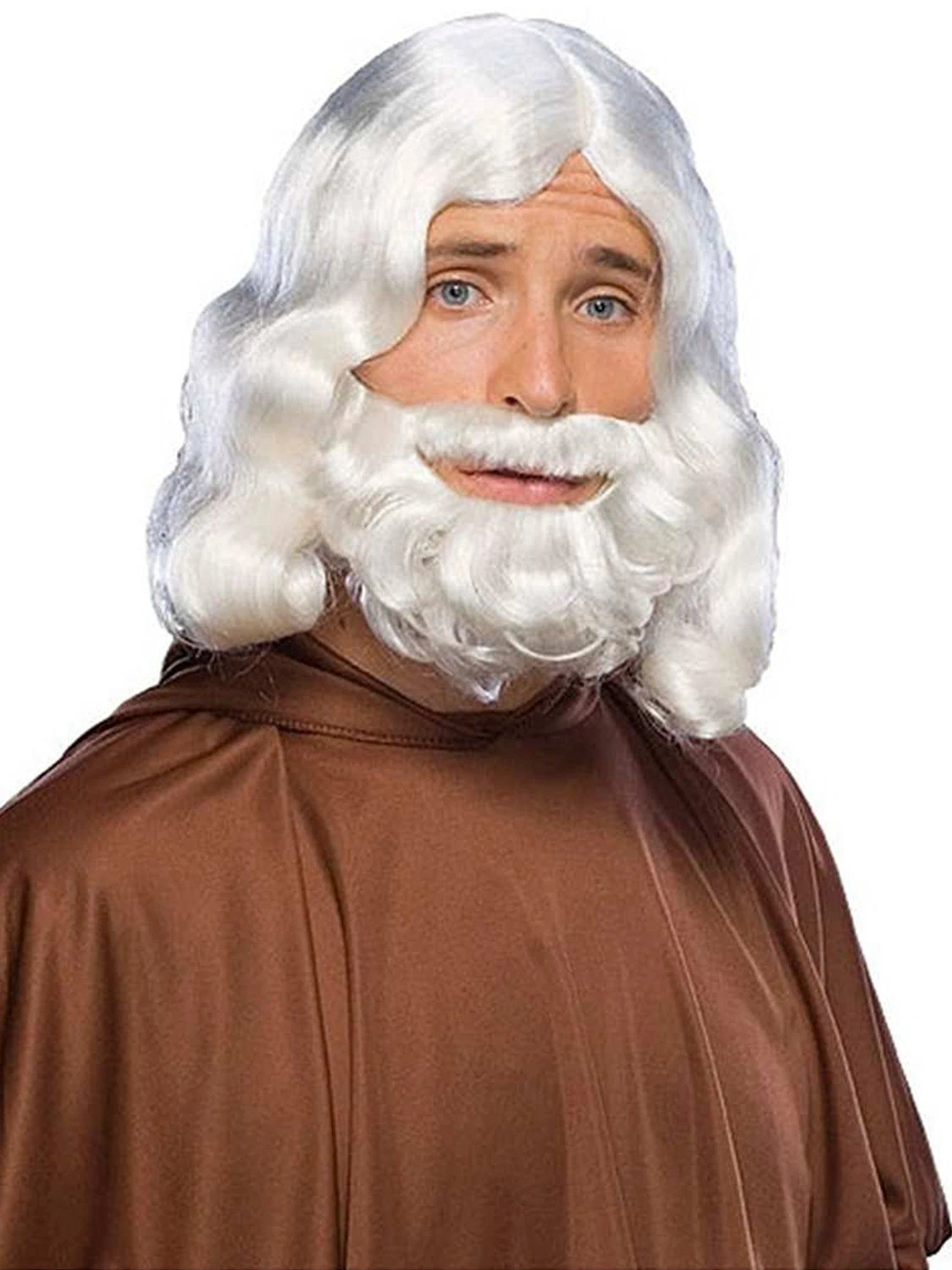 Adult White Short Beard And Mustache 1 Adult White Short Beard And Mustache