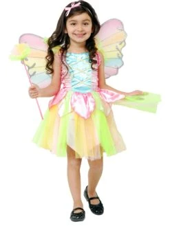 Girls' Pastel Princess Fairy Costume