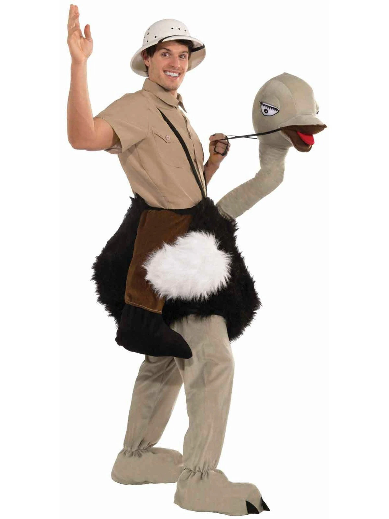 Ride An Ostrich Adult Costume 1 Ride An Ostrich Adult Costume