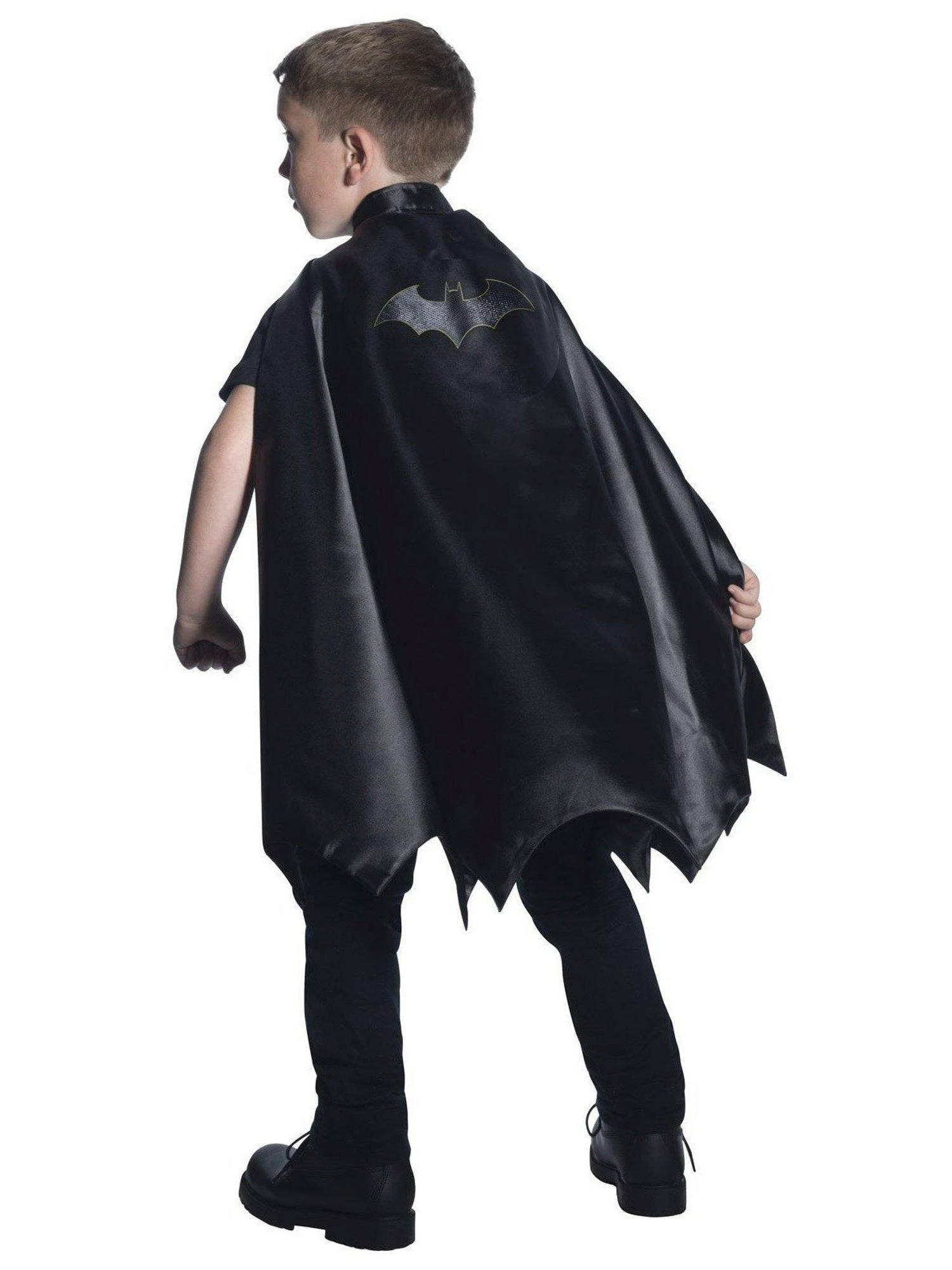 Boys' Black DC Comics Batman Cape - Deluxe 1 Boys' Black DC Comics Batman Cape - Deluxe