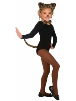 Kids' Leopard Accessory Set