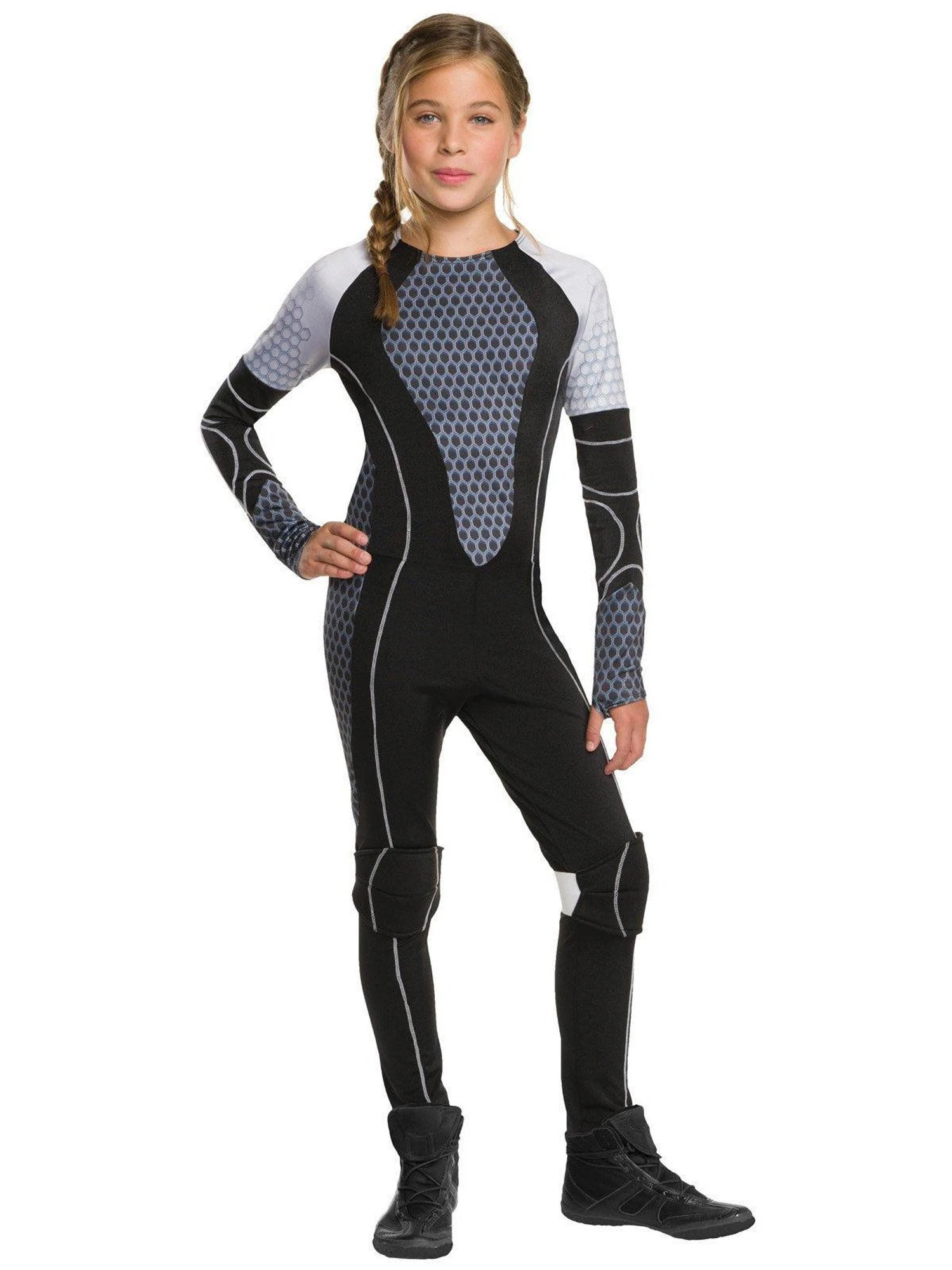 The Hunger Games: Tween Catching Fire Katniss Costume 1 The Hunger Games: Tween Catching Fire Katniss Costume