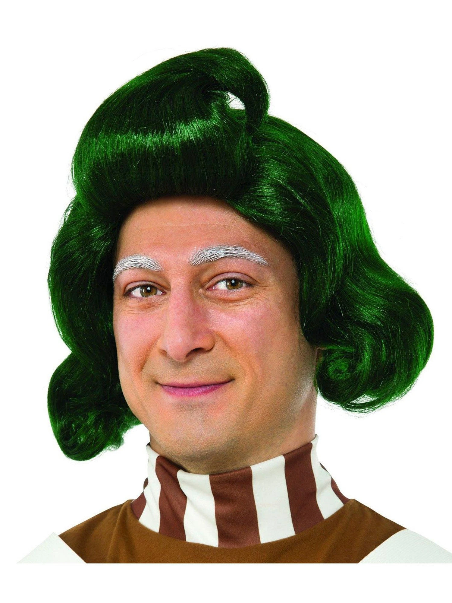 Men's Charlie And The Chocolate Factory Oompa Loompa Wig 1 Men's Charlie And The Chocolate Factory Oompa Loompa Wig