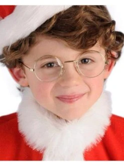 Kids' Round Santa Glasses