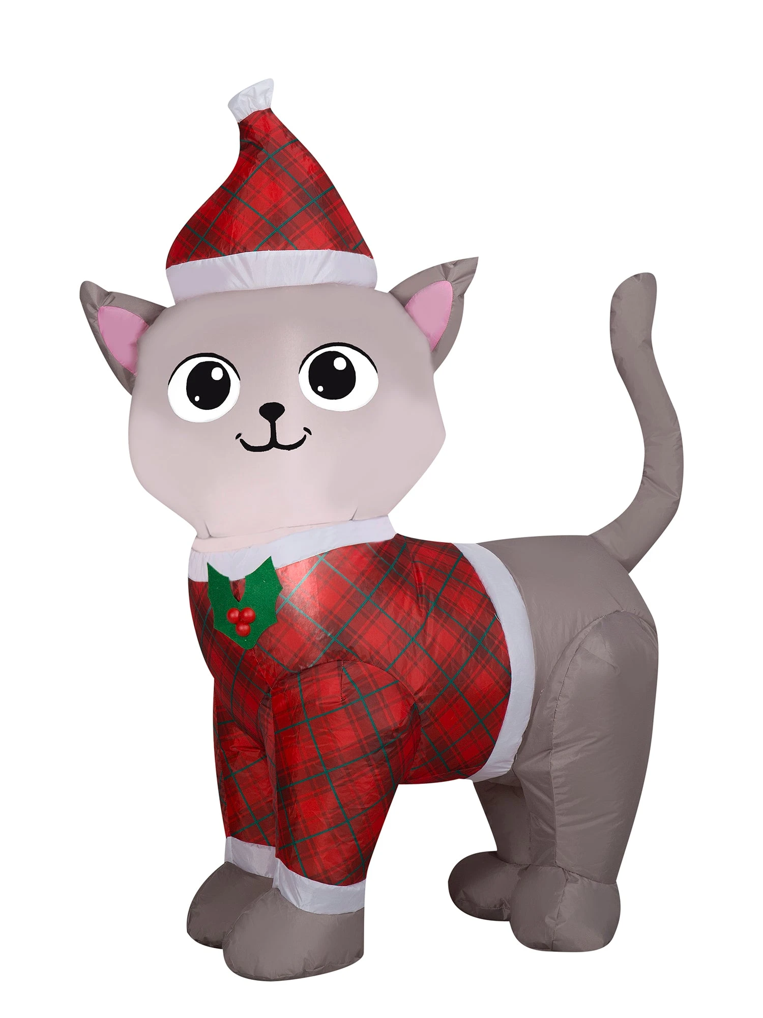 3.5 Foot Kitten Light Up Christmas Inflatable Lawn Decoration 1 3.5 Foot Kitten Light Up Christmas Inflatable Lawn Decoration