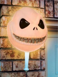 The Nightmare Before Christmas Jack Skellington Porch Light Cover 11.5"